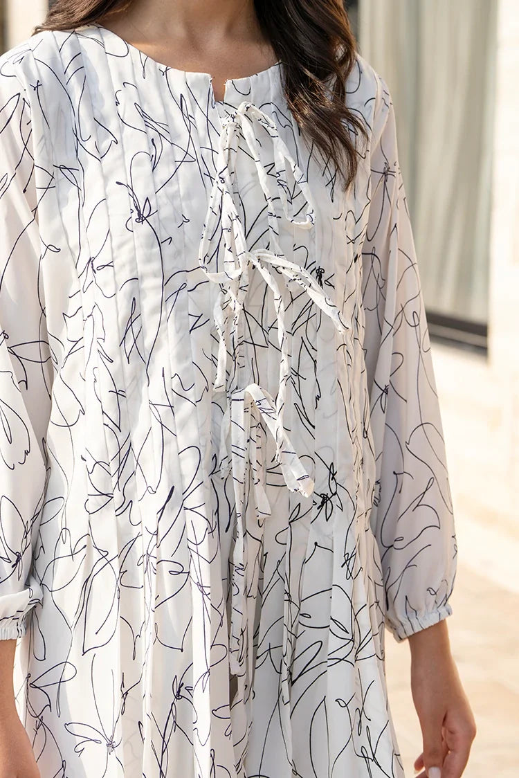 2-PC Stitched Printed Suit