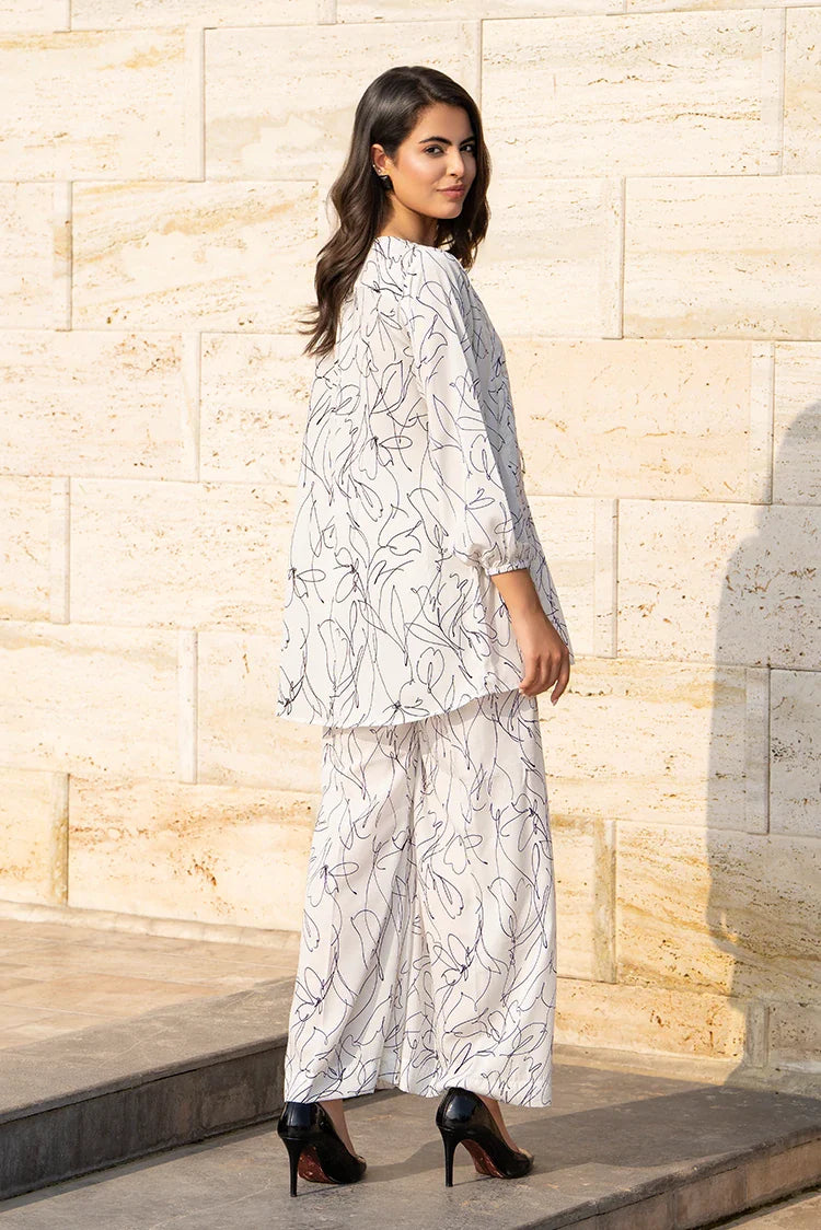 2-PC Stitched Printed Suit