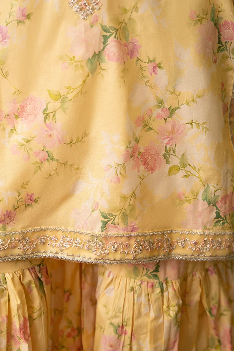 3-PC Stitched Embroidered Suit