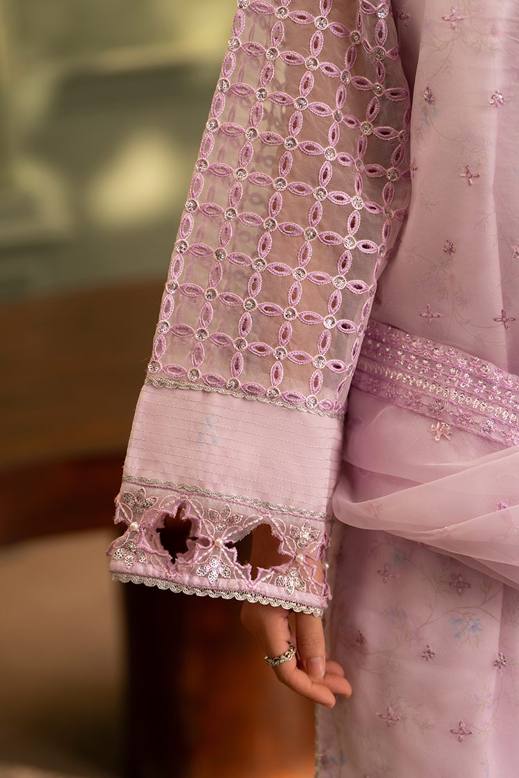 3-PC Stitched Embroidered Suit