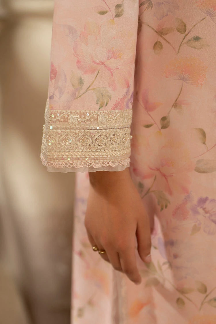 3-PC Stitched Embroidered Suit