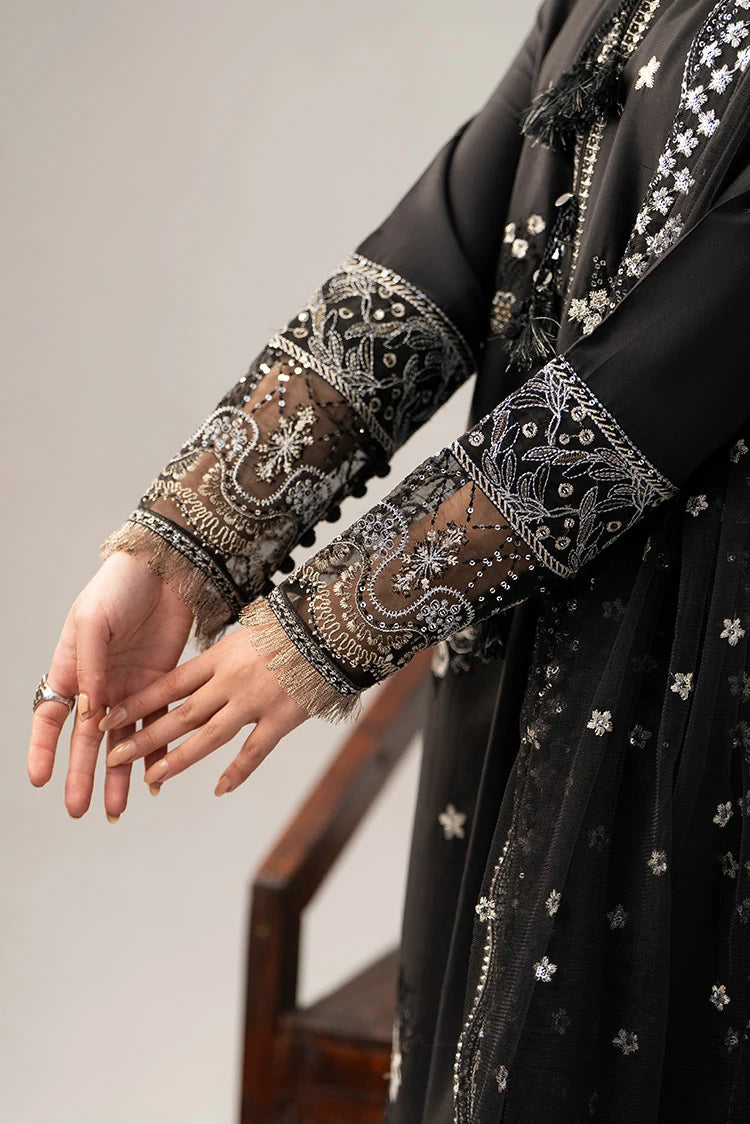 3-PC Stitched Embroidered Suit