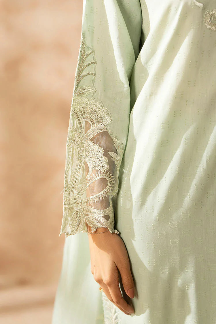 3-PC Stitched Embroidered Suit