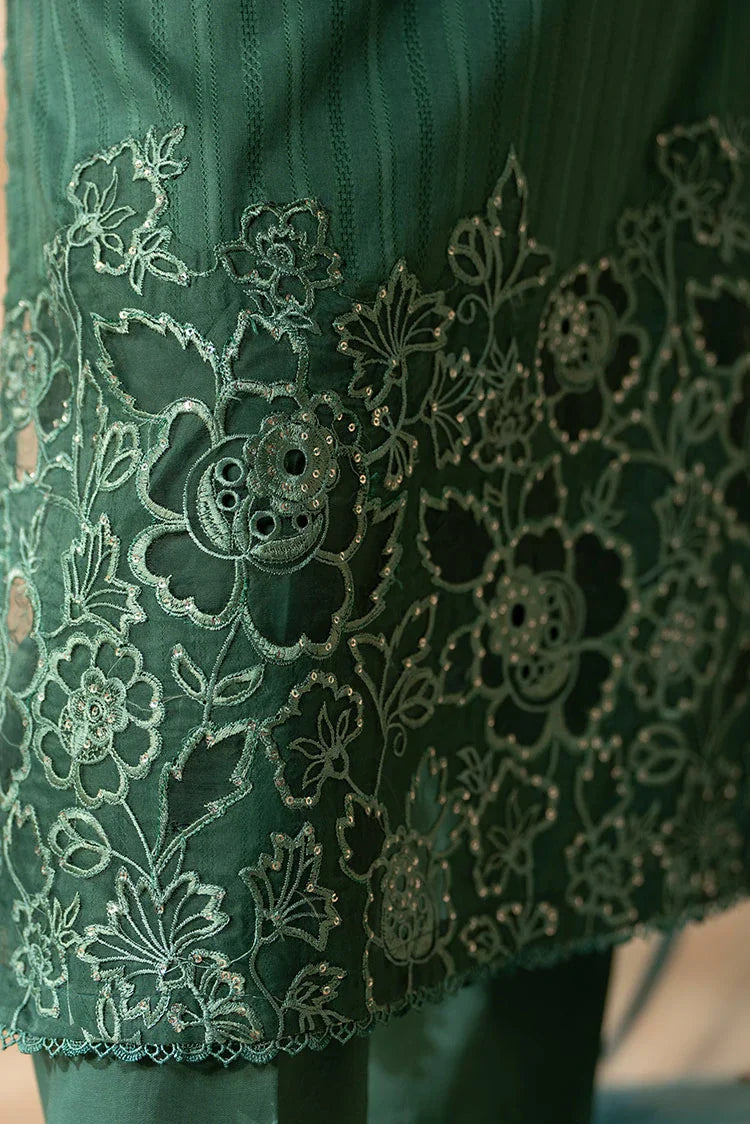 3-PC Stitched Embroidered Suit