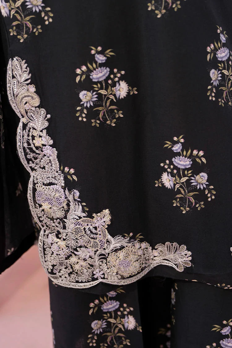 3-PC Stitched Embroidered Suit