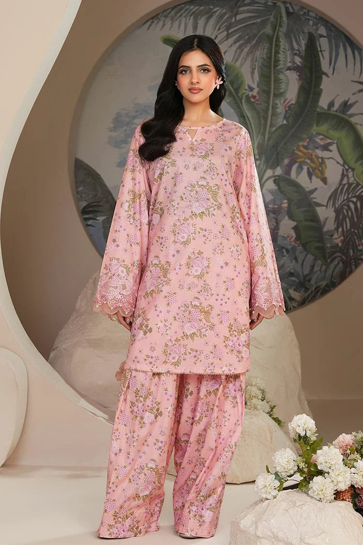 2-PC Stitched Printed Suit