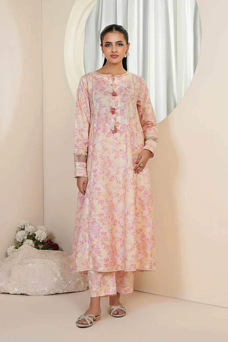 2-PC Stitched Printed Suit