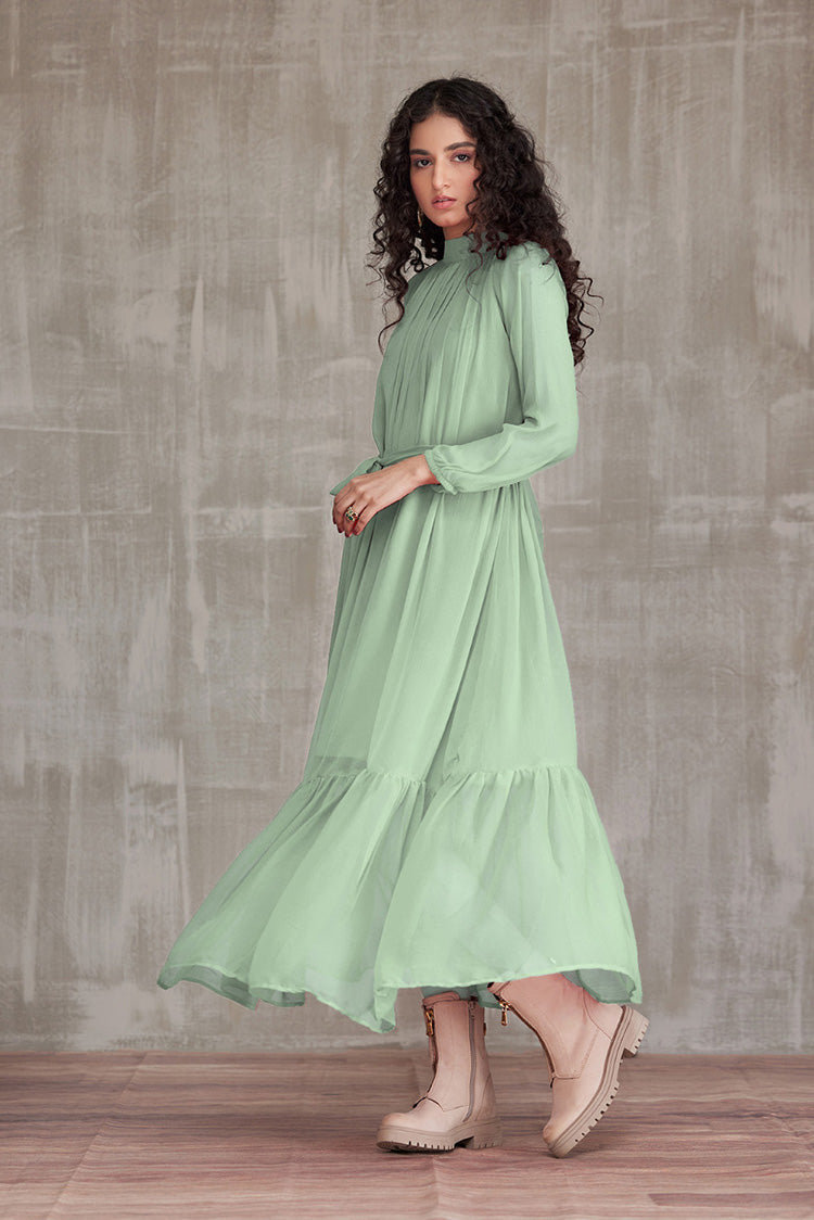 Western Georgette Dress