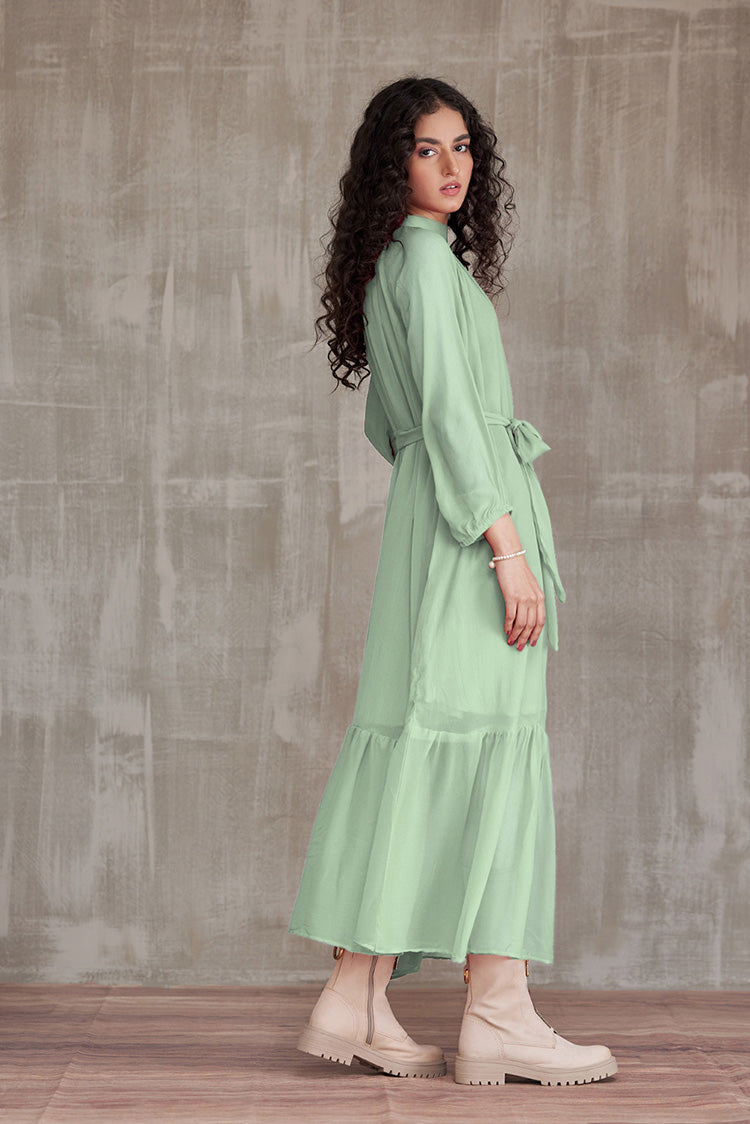 Western Georgette Dress