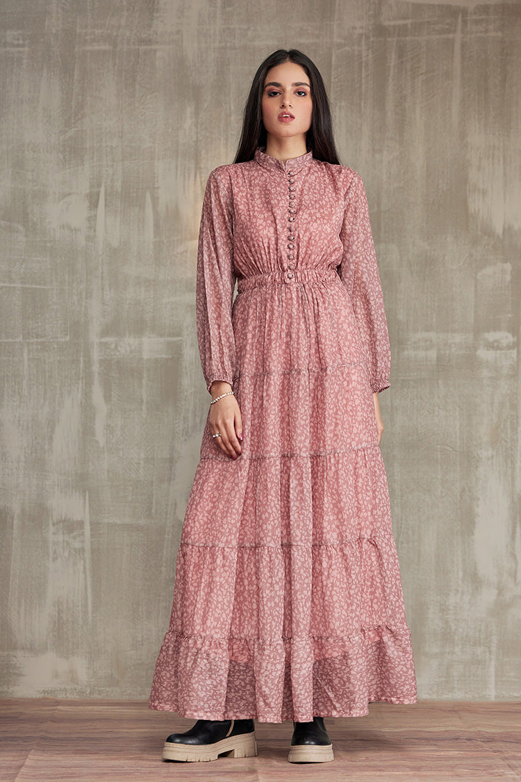 Western Georgette Dress