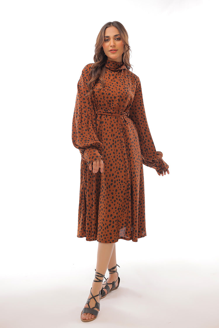 Western Georgette Dress