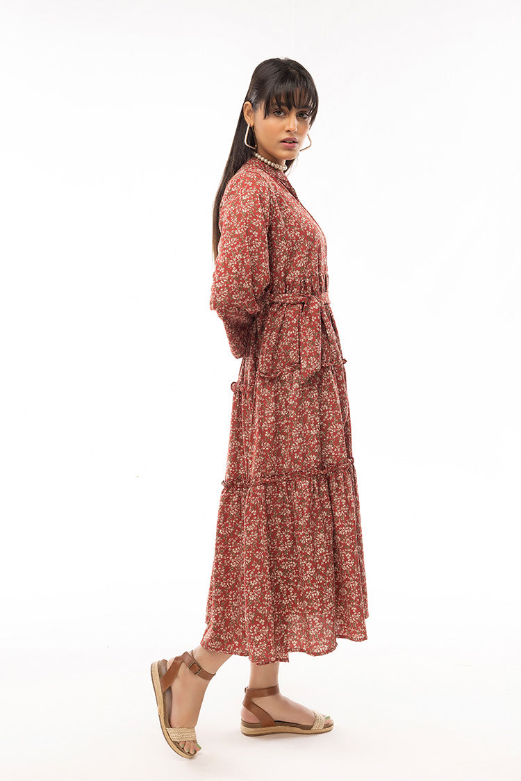 Western Georgette Dress