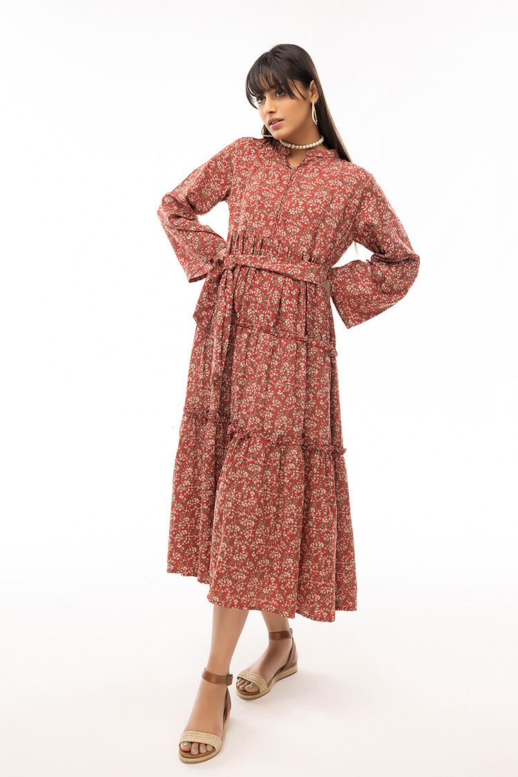 Western Georgette Dress