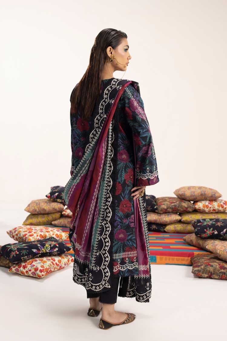 3-PC Unstitched Digital Printed Lawn Suit