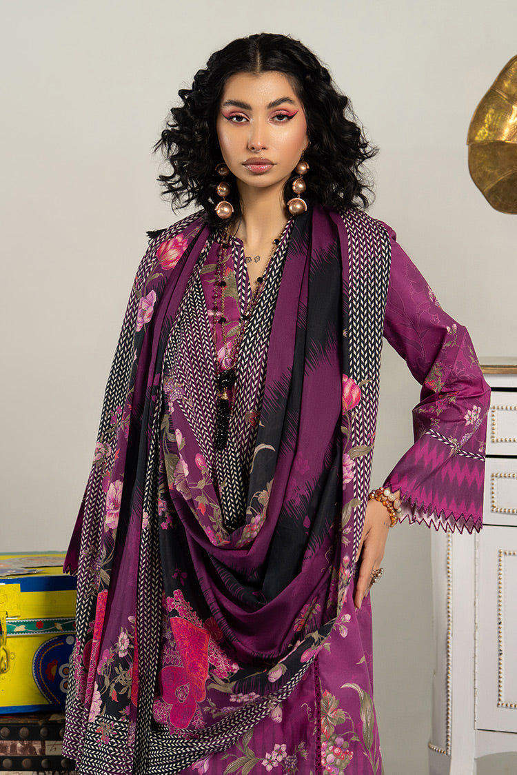 3-PC Unstitched Digital Printed Lawn Suit