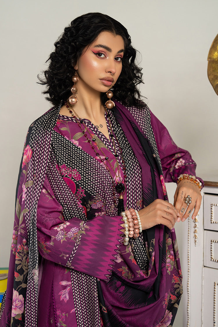 3-PC Unstitched Digital Printed Lawn Suit