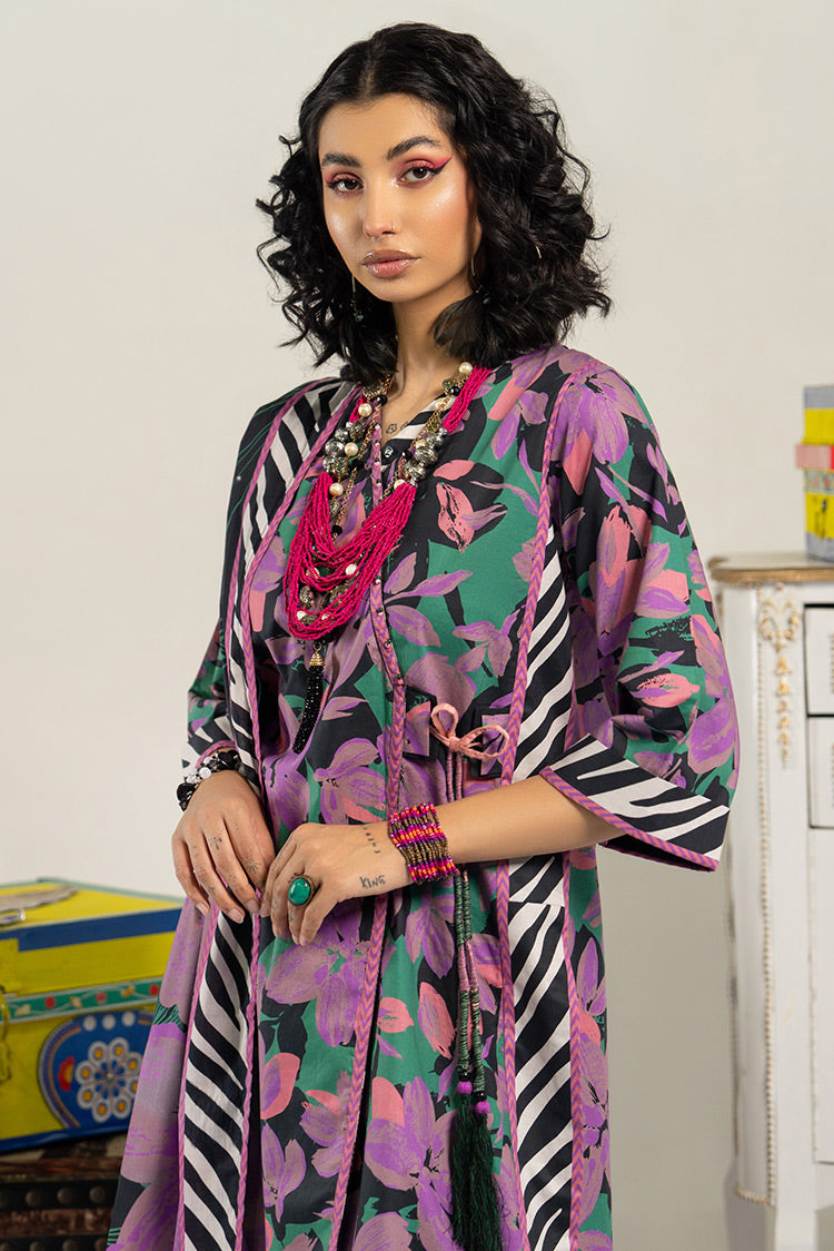 3-PC Unstitched Digital Printed Lawn Suit