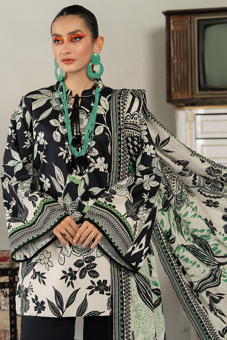 3-PC Unstitched Digital Printed Lawn Suit