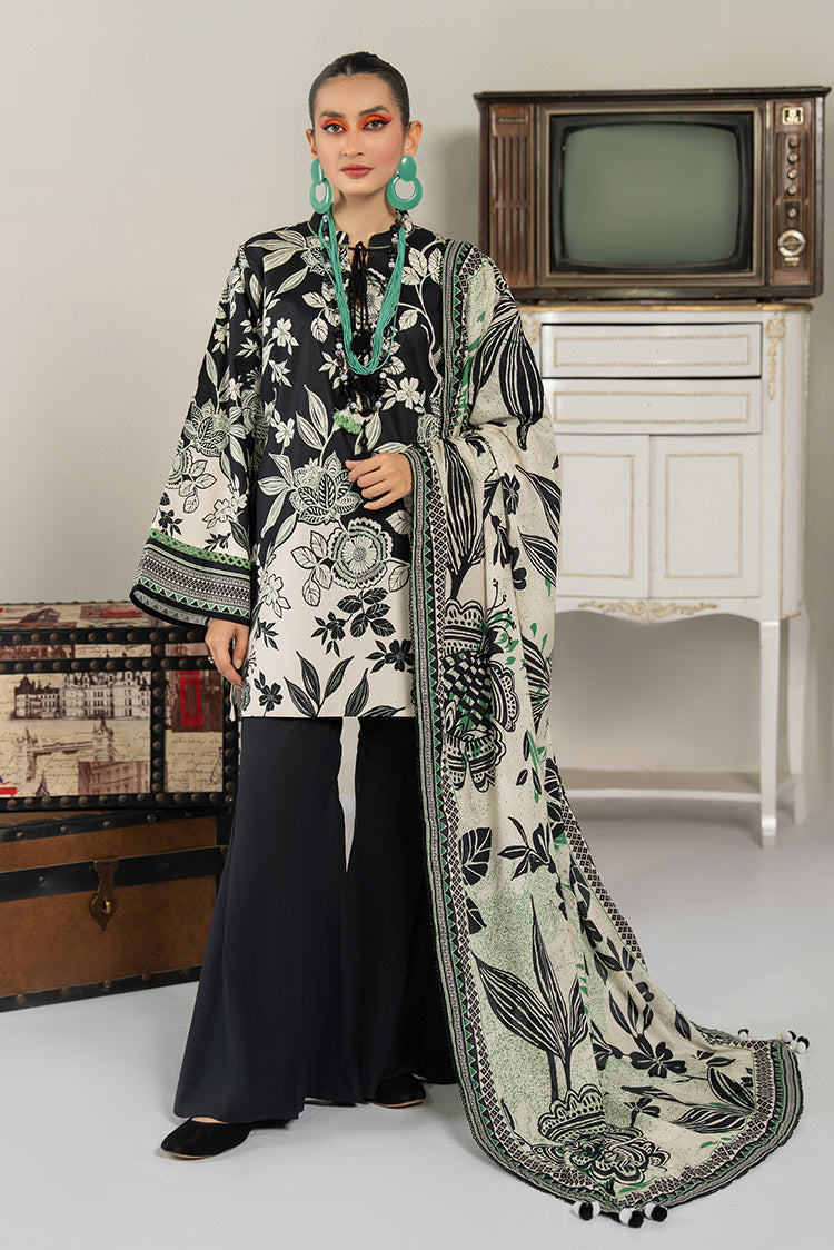 3-PC Unstitched Digital Printed Lawn Suit