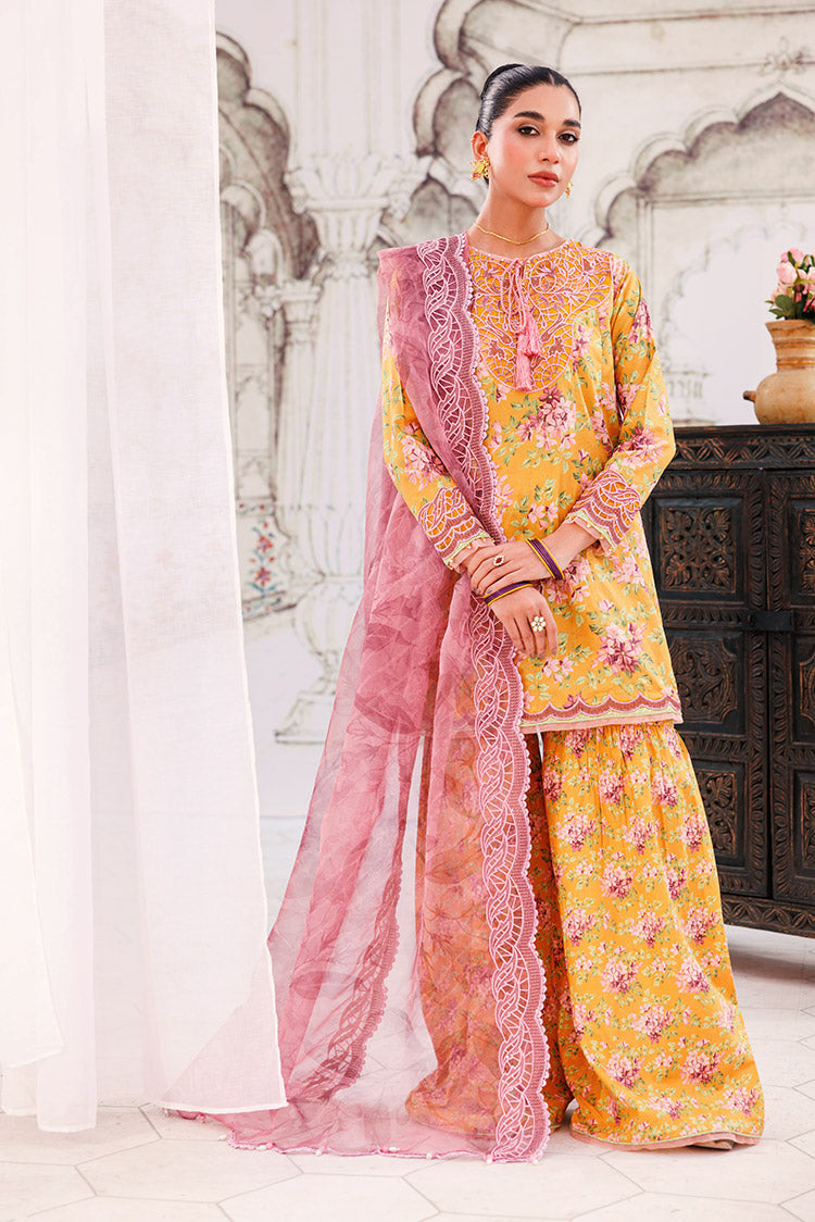 3-PC Unstitched Digital Printed Lawn Suit