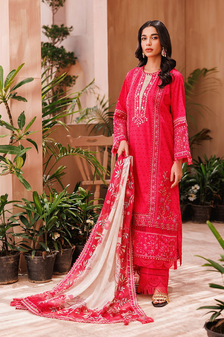 3-PC Unstitched Embroidered Chikankari Lawn Suit