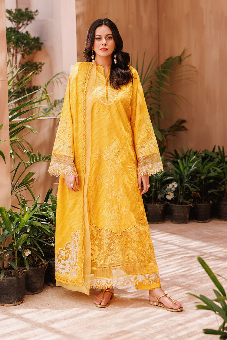 3-PC Unstitched Embroidered Chikankari Lawn Suit