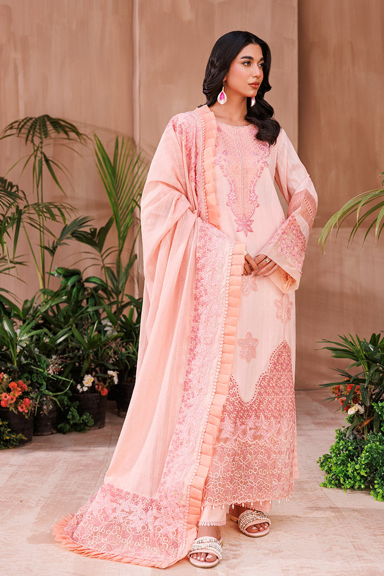 3-PC Unstitched Embroidered Chikankari Lawn Suit