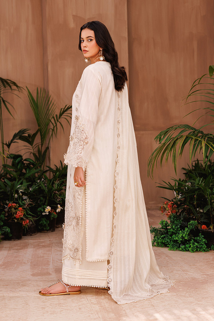 3-PC Unstitched Embroidered Chikankari Lawn Suit