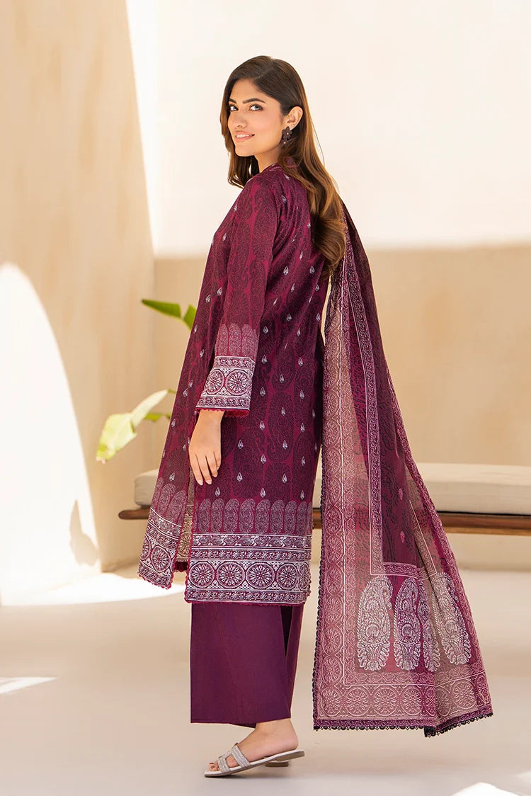 Shop 3-PC Unstitched Printed Lawn Suit Online Now