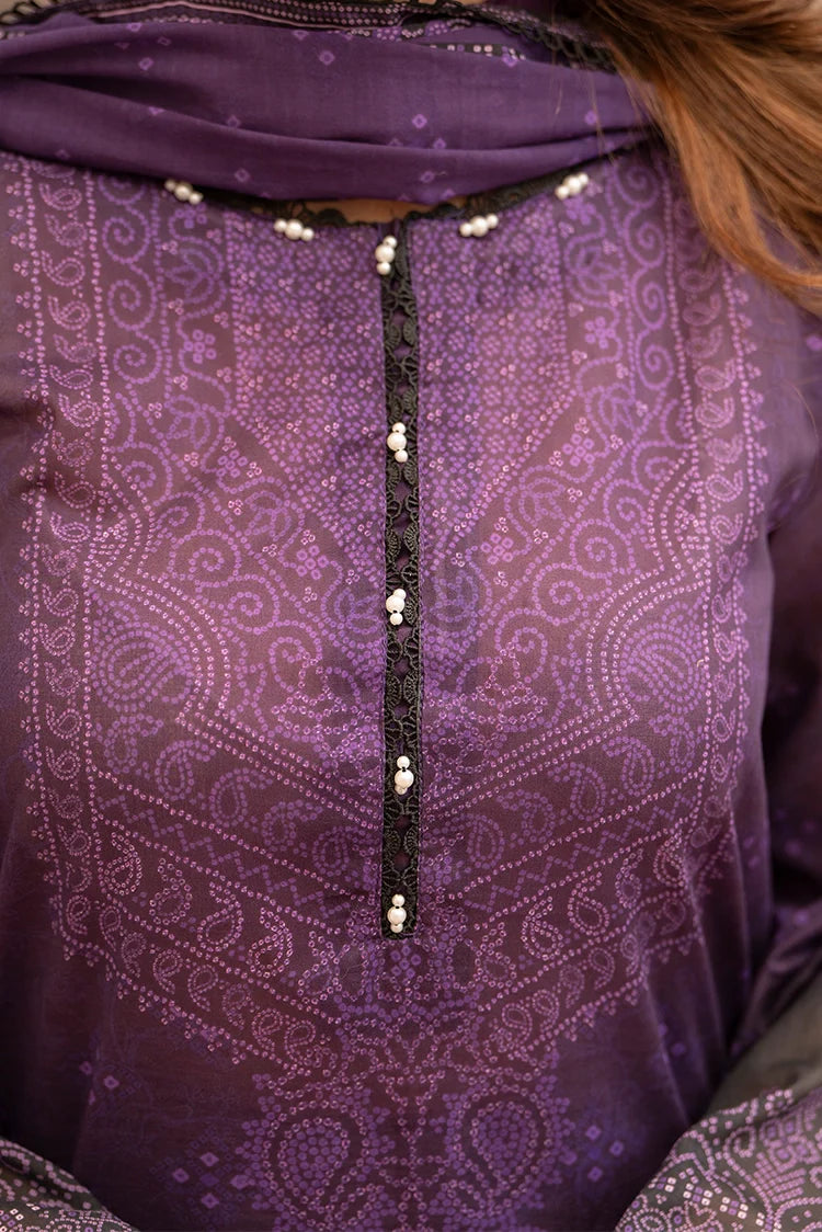 Shop 3-PC Unstitched Printed Lawn Suit Online Now