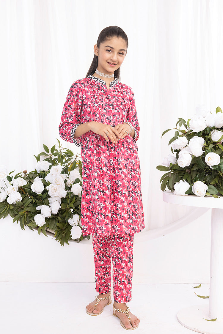 2-PC Stitched Printed Lawn Suit