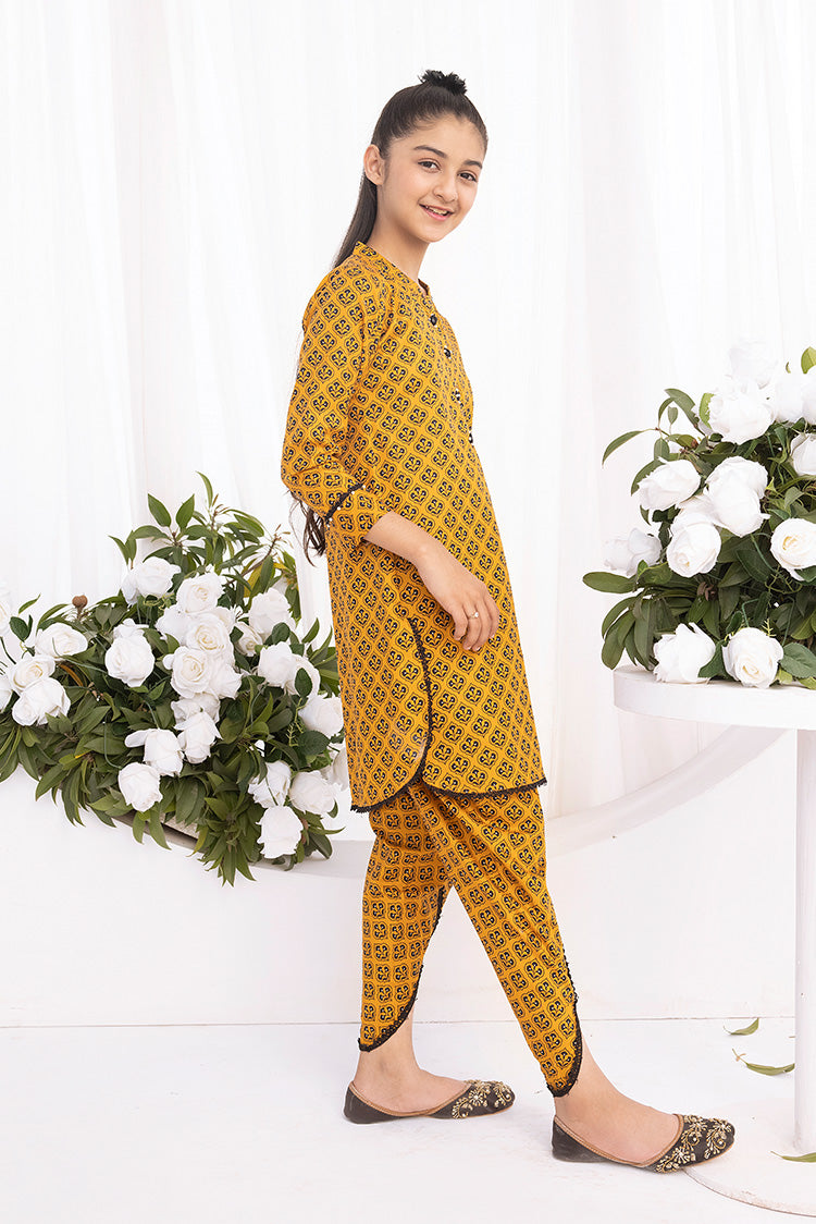 2-PC Stitched Printed Lawn Suit