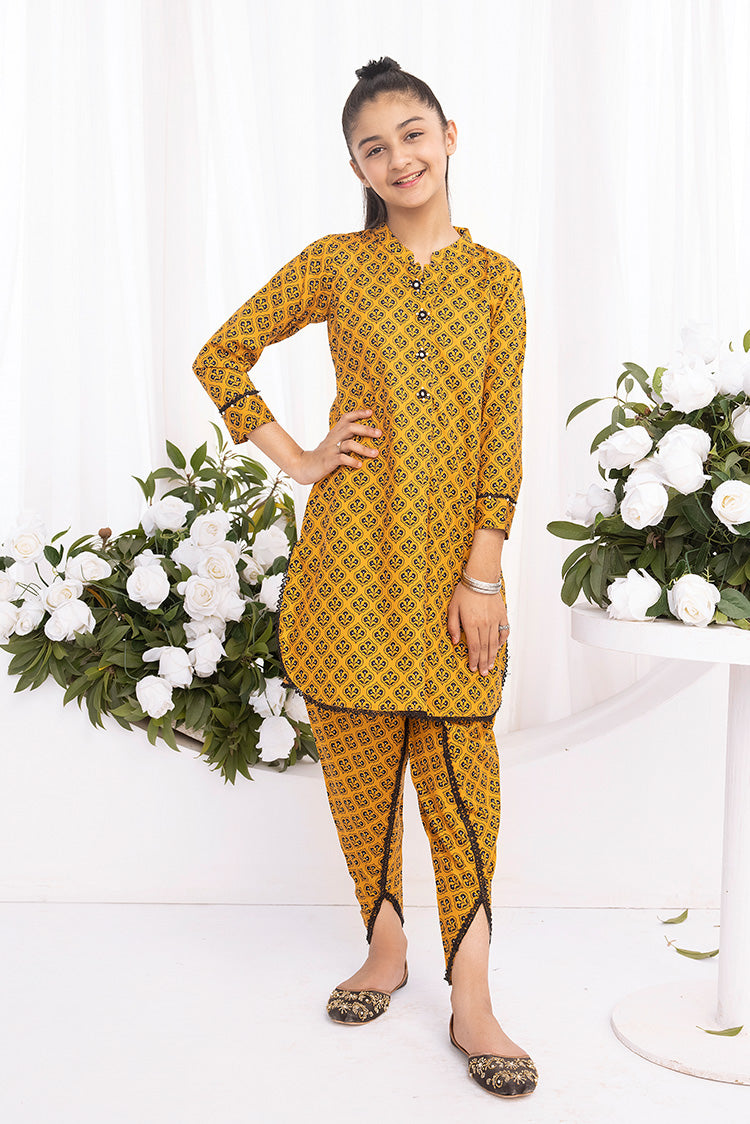 2-PC Stitched Printed Lawn Suit