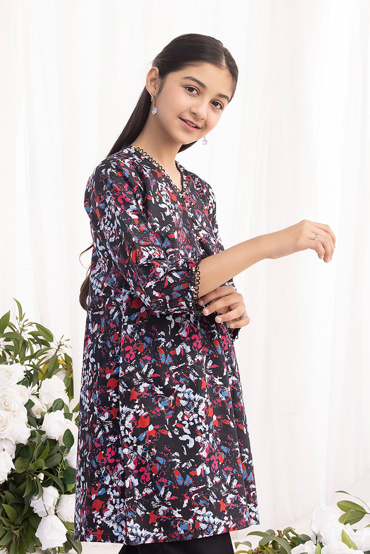 1-PC Stitched Printed Lawn Kurta