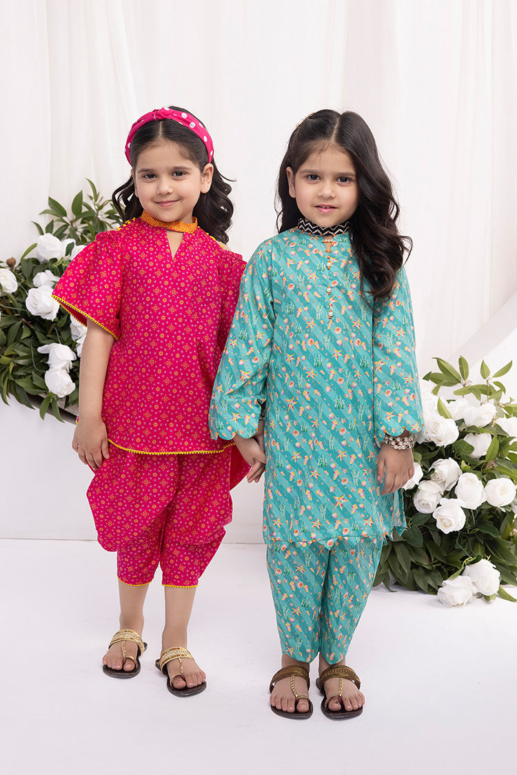 2-PC Stitched Printed Lawn Suit