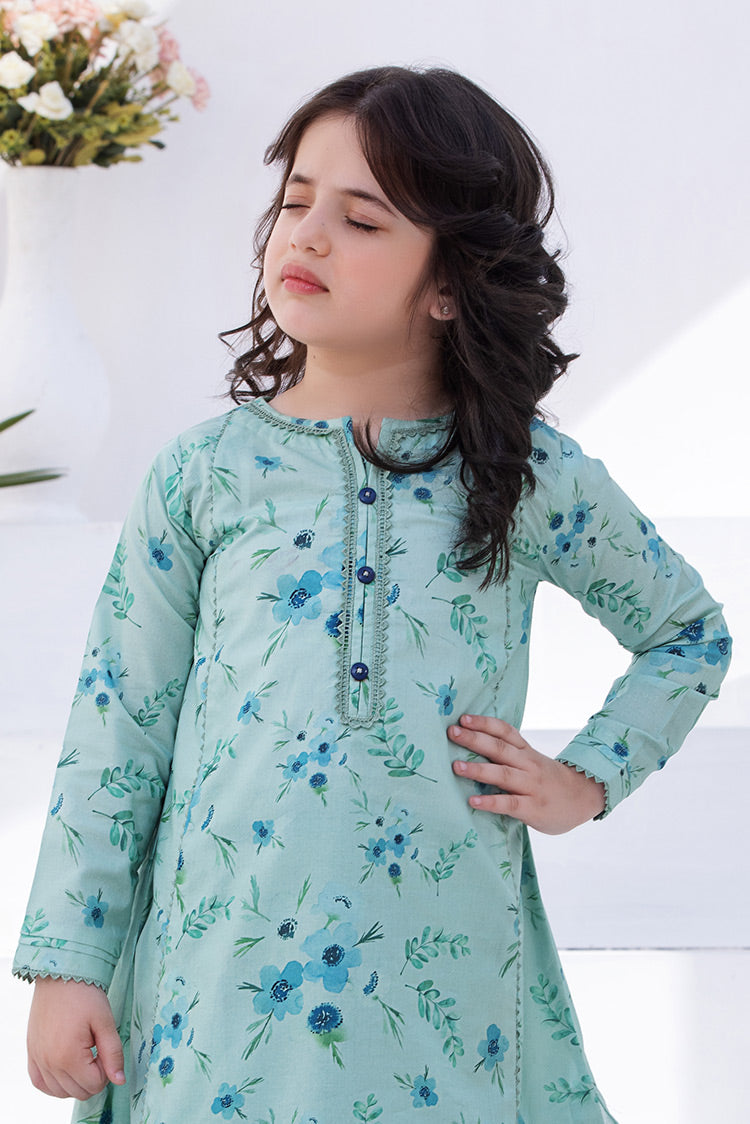 2-PC Stitched Printed Lawn Suit