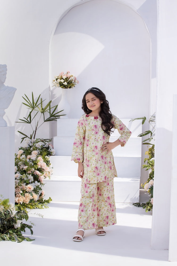 2-PC Stitched Printed Lawn Suit