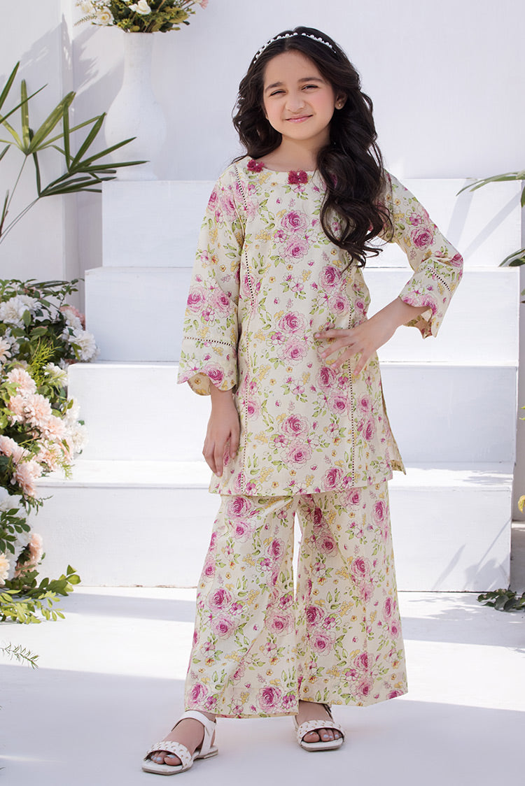 2-PC Stitched Printed Lawn Suit