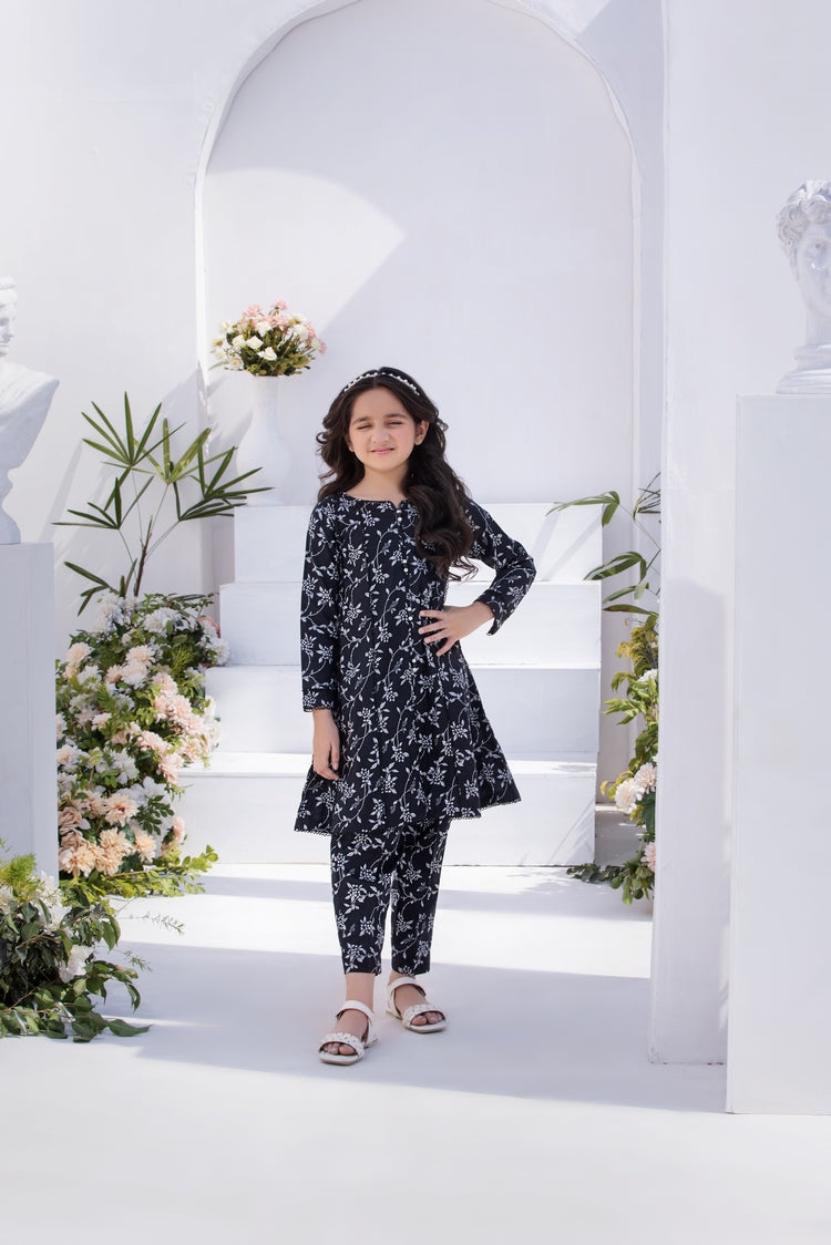 2-PC Stitched Printed Lawn Suit