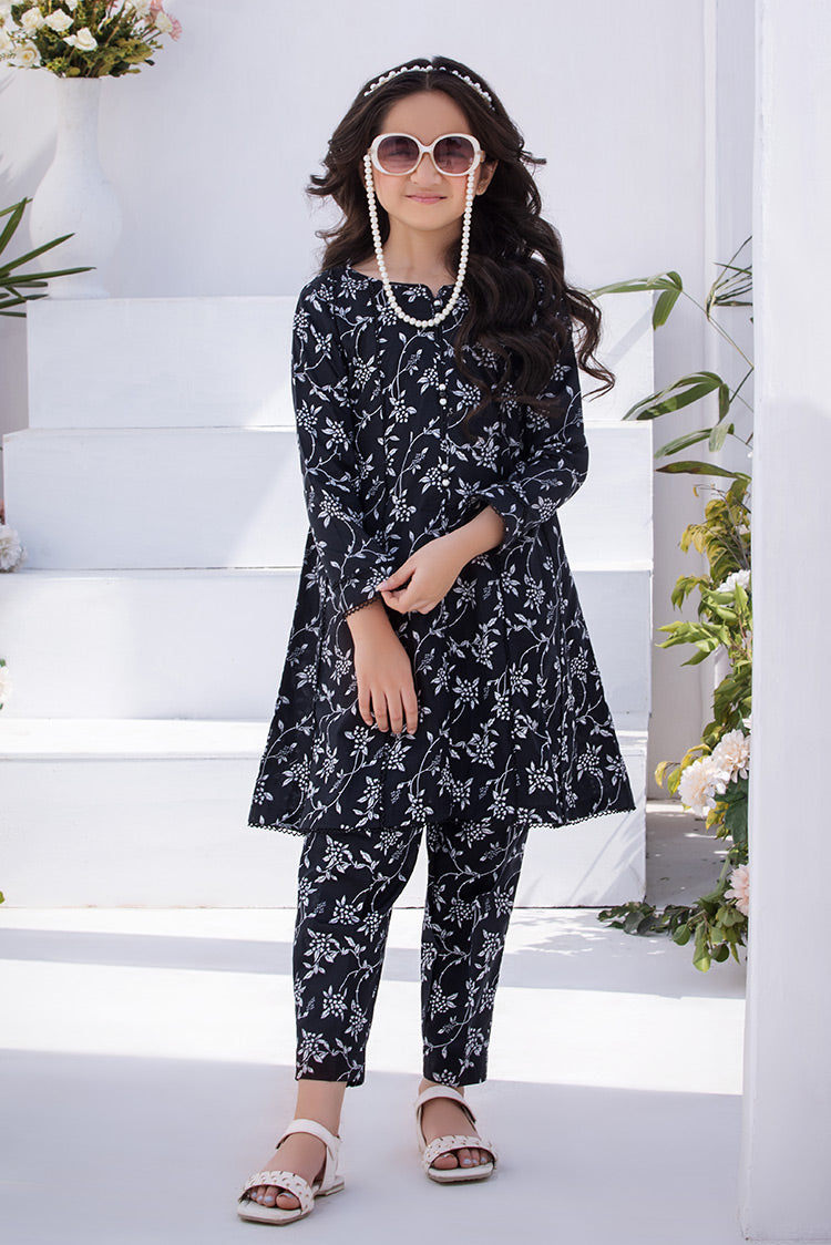 2-PC Stitched Printed Lawn Suit