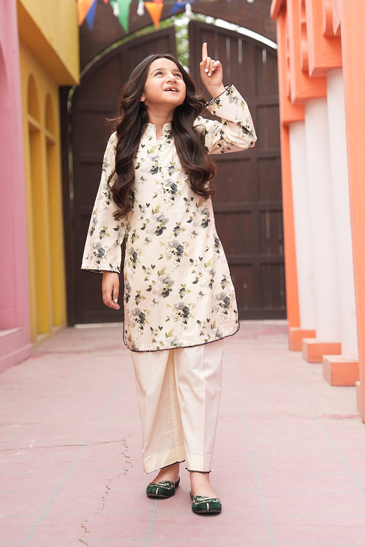 2-PC Stitched Printed Lawn Suit