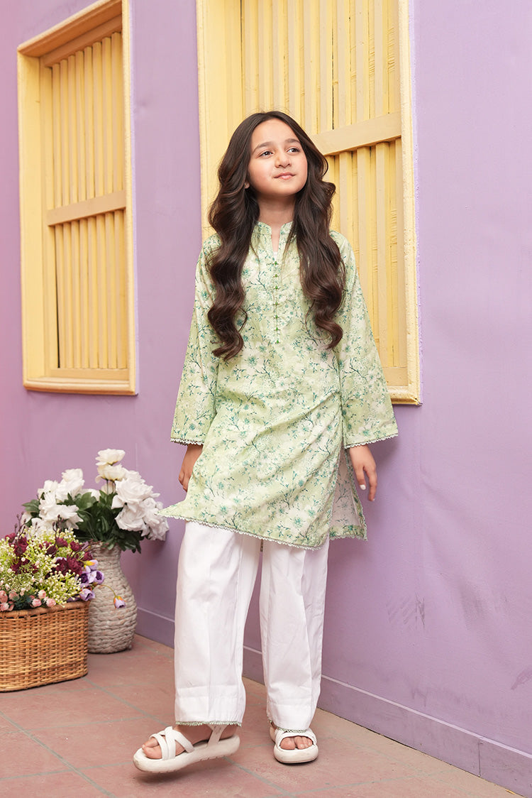 2-PC Stitched Printed Lawn Suit