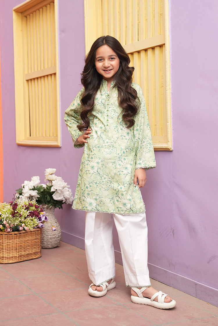 2-PC Stitched Printed Lawn Suit