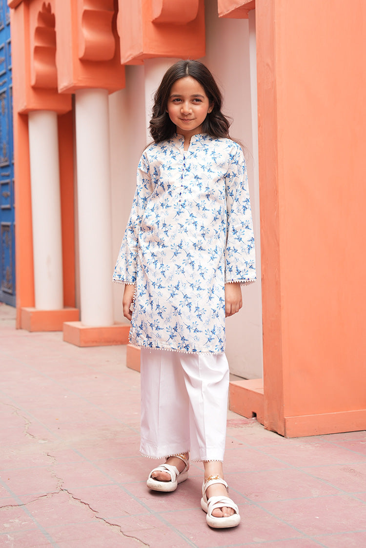 2-PC Stitched Printed Lawn Suit