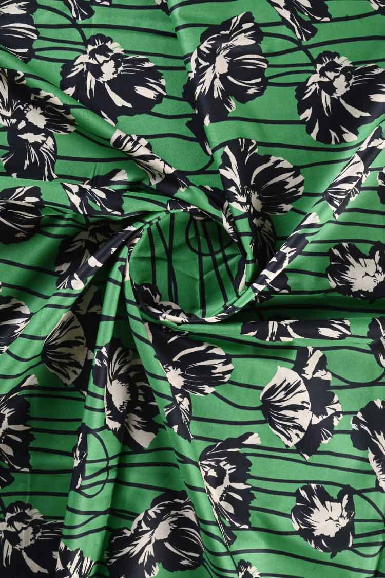 1-PC Unstitched Printed Cambric Kurti