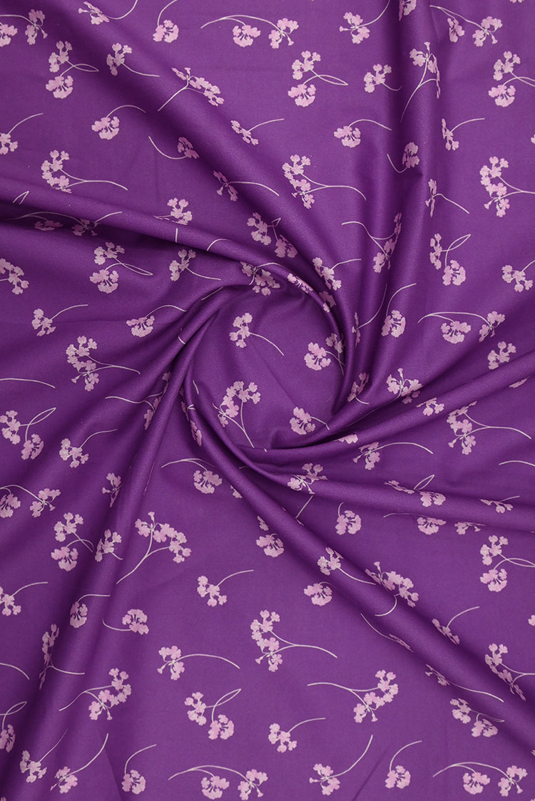 1-PC Unstitched Printed Cambric Kurti