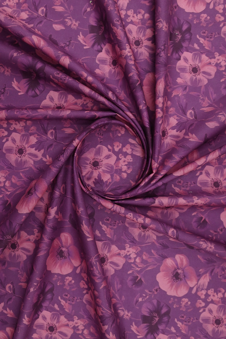 1-PC Unstitched Printed Cambric Kurti