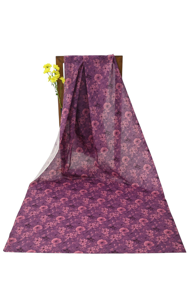 1-PC Unstitched Printed Cambric Kurti