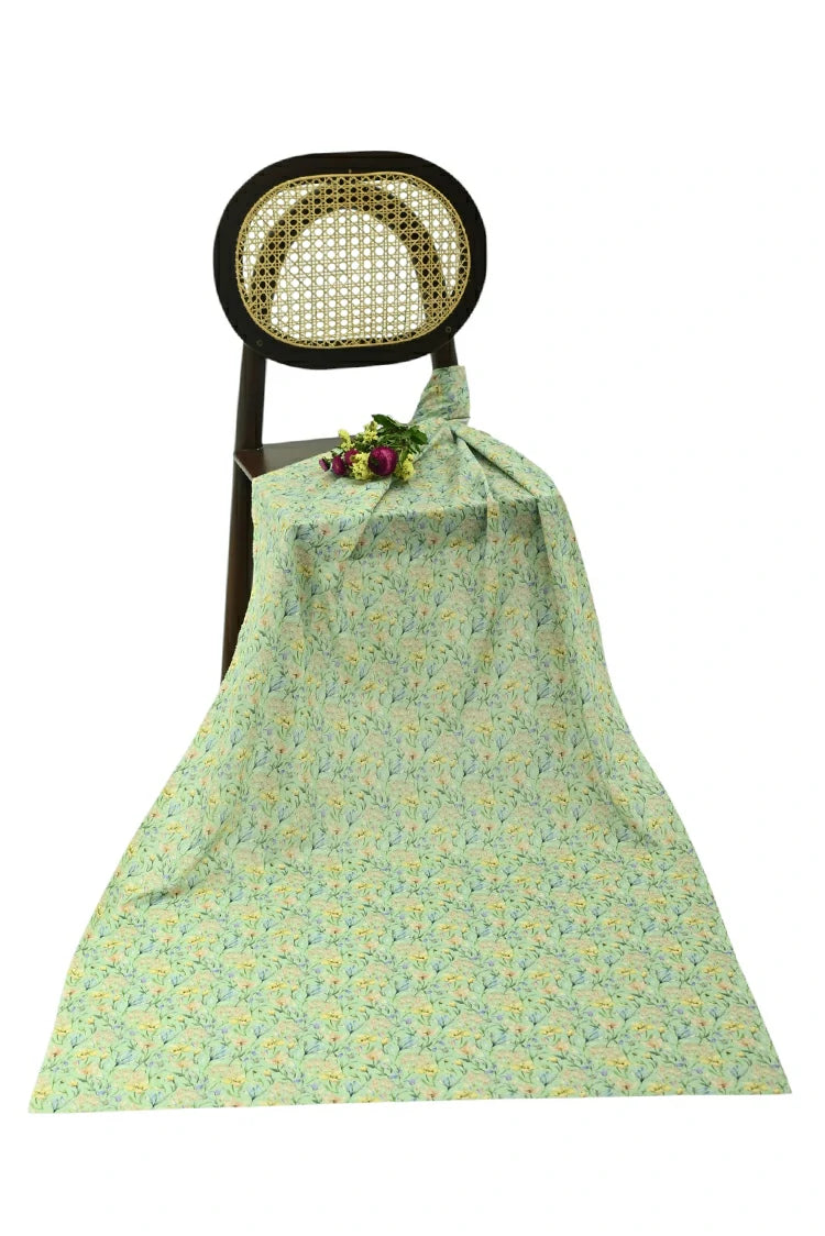 1-PC Unstitched Printed Cambric Kurti