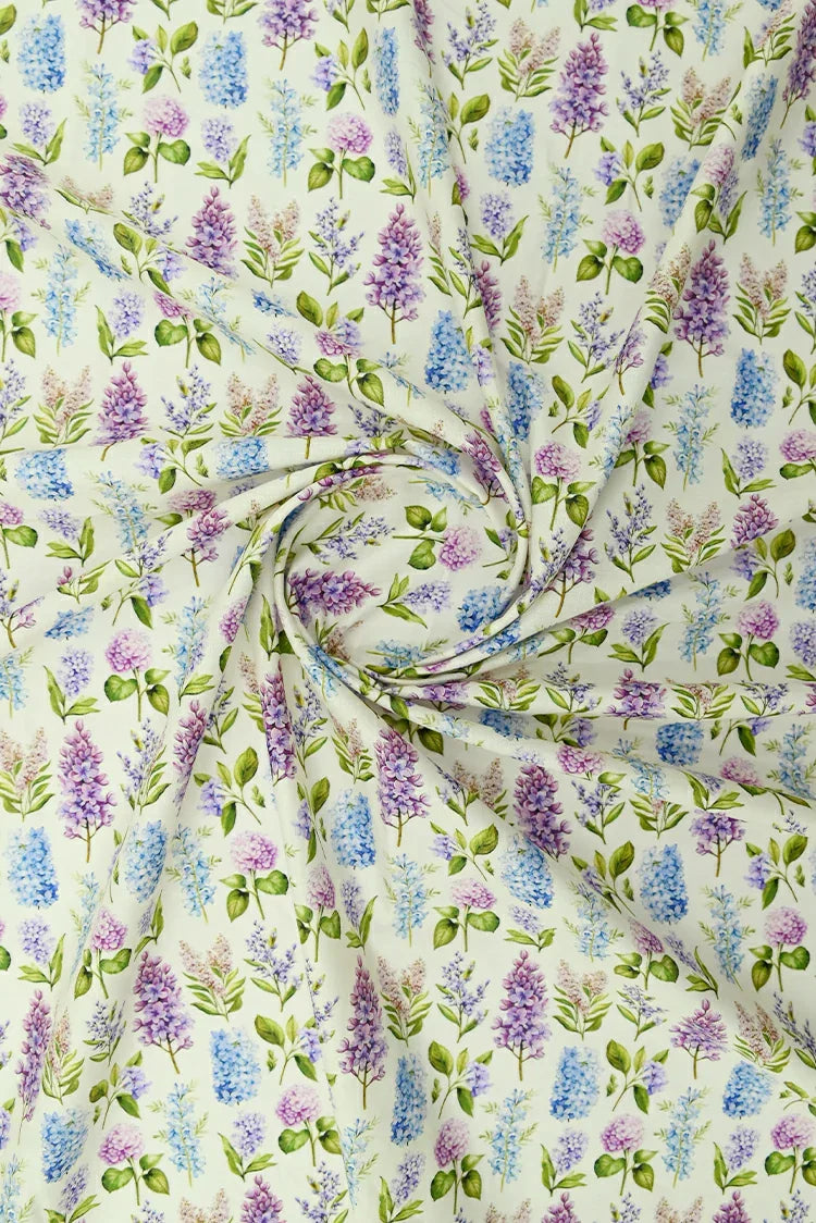 1-PC Unstitched Printed Cambric Kurti